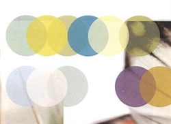 [ai] A series of overlapping colored circles in various shades including yellow, blue, and purple, displayed on a white background. The circles create a pattern with different degrees of opacity.